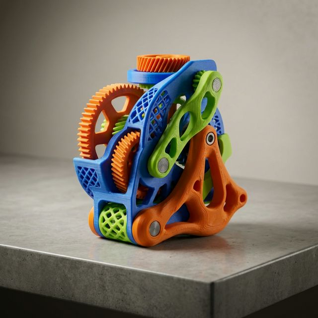 Exemplo de impressão 3D personalizada de alta qualidade